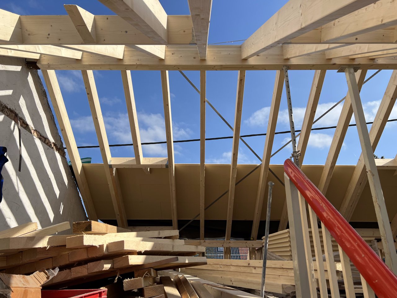 Reiheneck-Zweifamilienhaus