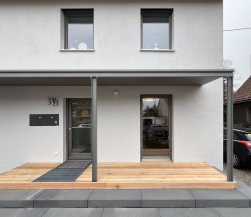 Reiheneck-Zweifamilienhaus