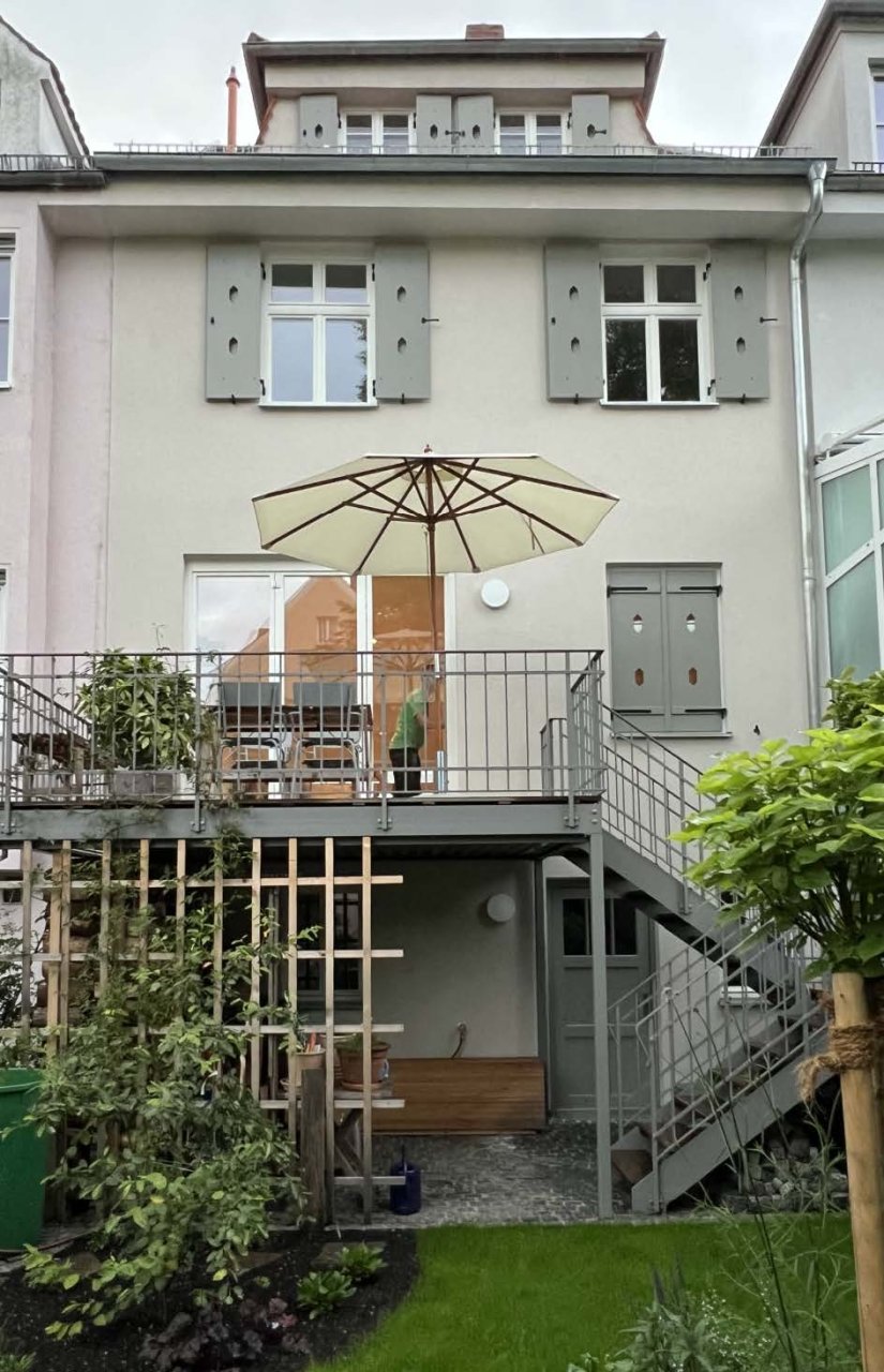 historisches Reihenhaus