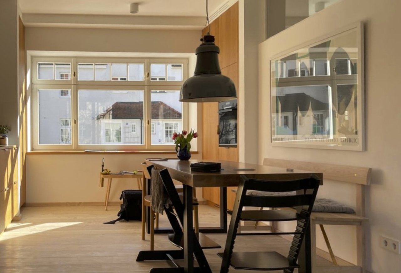 historisches Reihenhaus